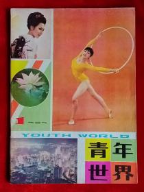 《青年世界》1985年第1期，创刊号  华罗庚  陈美玲  胡娜  蒋丛清  王卫  刘寿斌  霍东阁