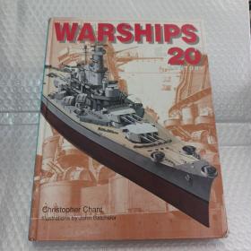 WARSHIPS 20---原版军舰/战舰书   硬精装