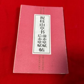 祝枝山草书前赤壁赋 后赤壁赋帖 经折本！