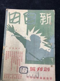 1946年，创刊号，新自由，国共问题座谈，周恩来，司徒雷登，梁漱溟，封面漂亮