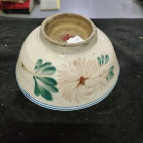 早期老瓷碗（11）－有一处冲