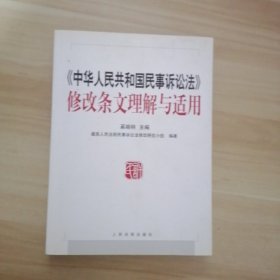 《中华人民共和国民事诉讼法》修改条文理解与适用