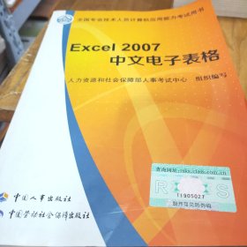 全国计算机应用能力考试用书：Excel  2007 中文电子表格