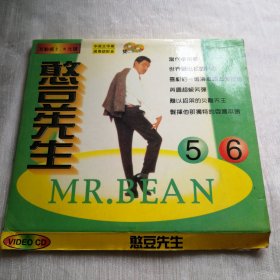 憨豆先生56中英文国粤语配音2CD光碟保真品