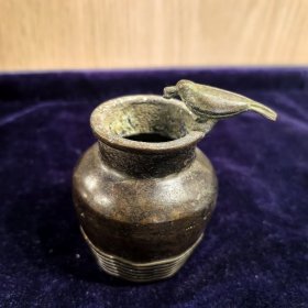 铜茶事瓶