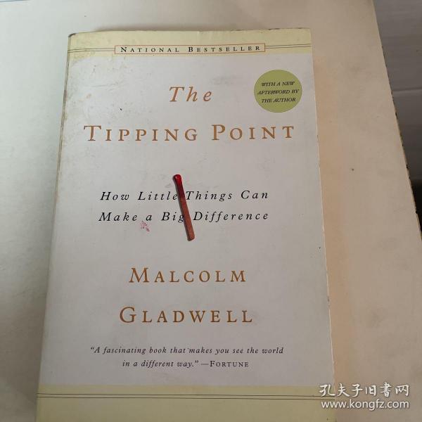 The Tipping Point：How Little Things Can Make a Big Difference