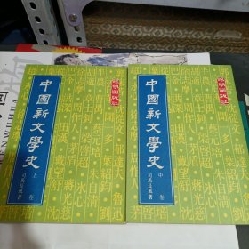 中国新文学史（上中卷）二册合售 第二套