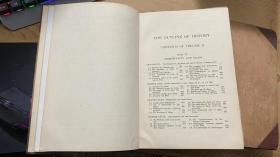 非常罕见：民国9年，1920年，英文原版，精装大开本，wells著作，麦克米伦出版社修订版，世界史纲要上下册全，the outline of history，海量精美黑白彩色插图，极其厚重