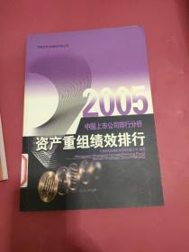 2005中国上市公司排行分析.资产重组绩效排行