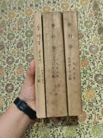 《学科学》27册合订本 多套合售 1956年 试刊号、创刊号、5.7—12，1957年十二册全、1958年1-6全。