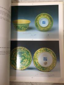 香港佳士得1991年中国瓷器、玉器与工艺品《Fine Chinese Ceramics Jades and Works of Art》 寄顺丰