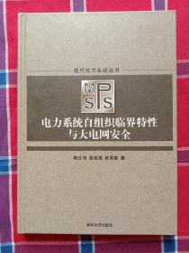 电力系统自组织临界特性与大电网安全