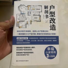 户型改造解剖书（完美户型买不到？理想格局靠改造！）室内住宅装修设计解剖书籍