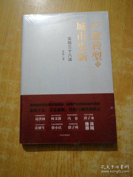 产业转型与城市更新：实践三十八法