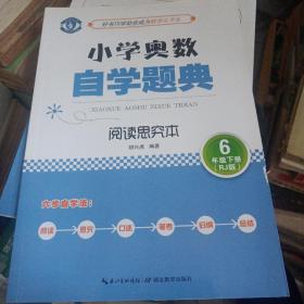 小学奥数自学题典：六年级下册（阅读思究本 RJ版）