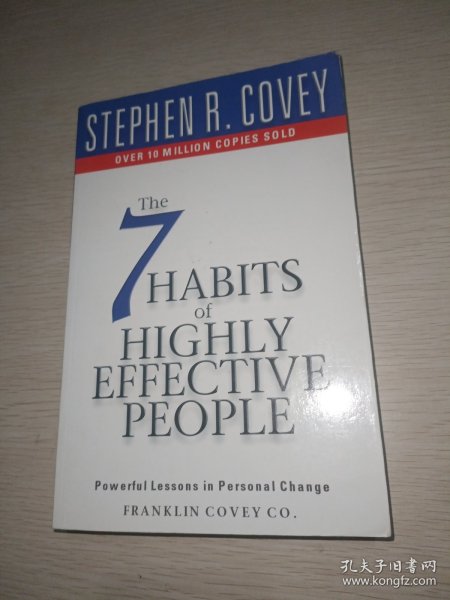 The 7 Habits of Highly Effective People：Powerful Lessons in Personal Change