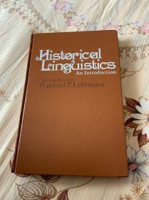 Historical linguistics 历史语言学 第二版