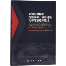 【现货速发】非均匀煤层的瓦斯赋存、流动特性与等效渗透率理论