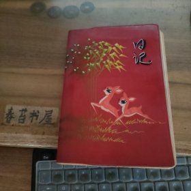 塑料日记本【本子中写有中医笔记，如图】
