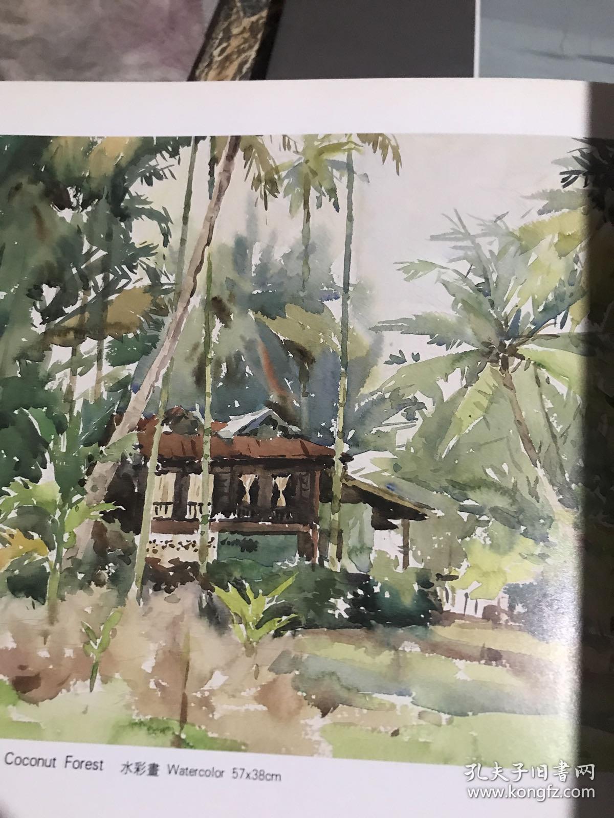 马来西亚风情六人画集 作者徐坚冯信群冉海泉李亮之12开10品G画4区