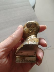 老银器主席像