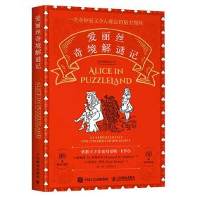 爱丽丝奇境解谜记 中小学课外读物 益智图书 烧脑解谜书籍 爱丽丝漫游奇境 推理故事书 专注力训练 锻炼孩子的逻辑思维能力