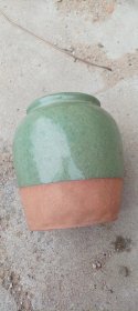 绿釉罐