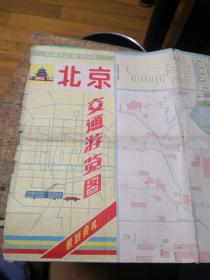 北京交通游览图1989