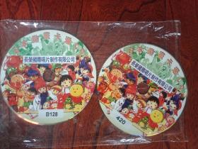 日本动画卡通CD 光盘2张 裸碟