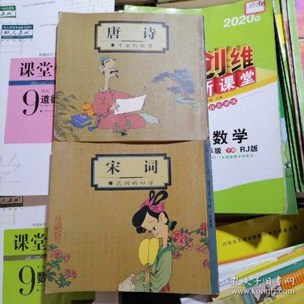 连环画：蔡志忠中国古籍经典漫画：唐诗、宋词（品相以图片为准）2本合售