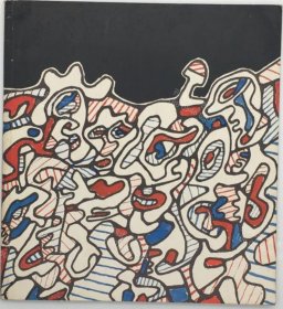 价可议 Jean de自助餐展览目录Jean Dubuffet Paintings nmwxhwxh ジャン デビュッフェ展カタログ　Jean Dubuffet Paintings