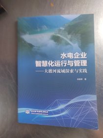 水电企业智慧化运行与管理——大渡河流域探索与实践（正版丶无笔记丶品相好）