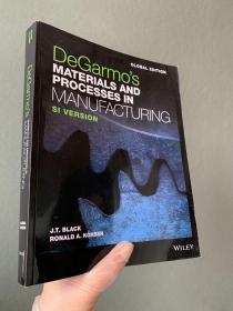 现货 DeGarmo′s Materials and Processes in Manufacturing  英文原版  制造中的材料和工艺