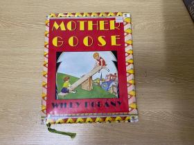 Mother Goose 鹅妈妈，董桥喜欢的著名的 波加尼 Willy Pogany 插图，大16开，重约1公斤