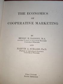 The Economics of Cooperative Marketing 合作营销的经济学【民国私立金陵大学馆藏书，藏书票一枚】