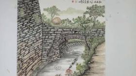 刘艳华 可合影四尺斗方 可收藏