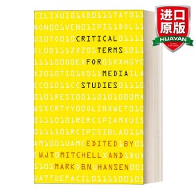 英文原版 Critical Terms for Media Studies 媒介研究批评术语集 W.J.T. Mitch 英文版 进口英语原版书籍