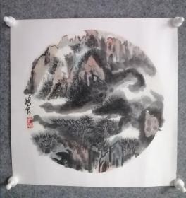 林鸿翥，福建画院画师，福州市美协名誉主席，手绘保真