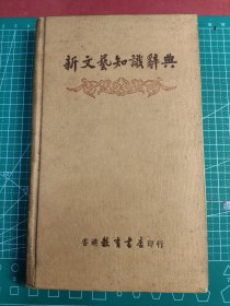 新文艺知识辞典 1960年