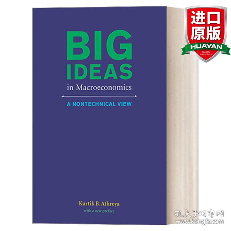 英文原版 Big Ideas in Macroeconomics (The MIT Press) 宏观经济学的大思想 Kartik B. Athreya 英文版 进口英语原版书籍