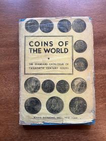 coins of the world，精装带护封，1938年初版，私藏）