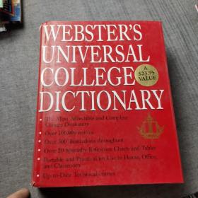 WEBSTER'S UNIVERSAL COLLEGE  DICTIONARY