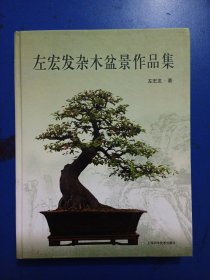 fI宏发杂木盆景作品集，作者签名书