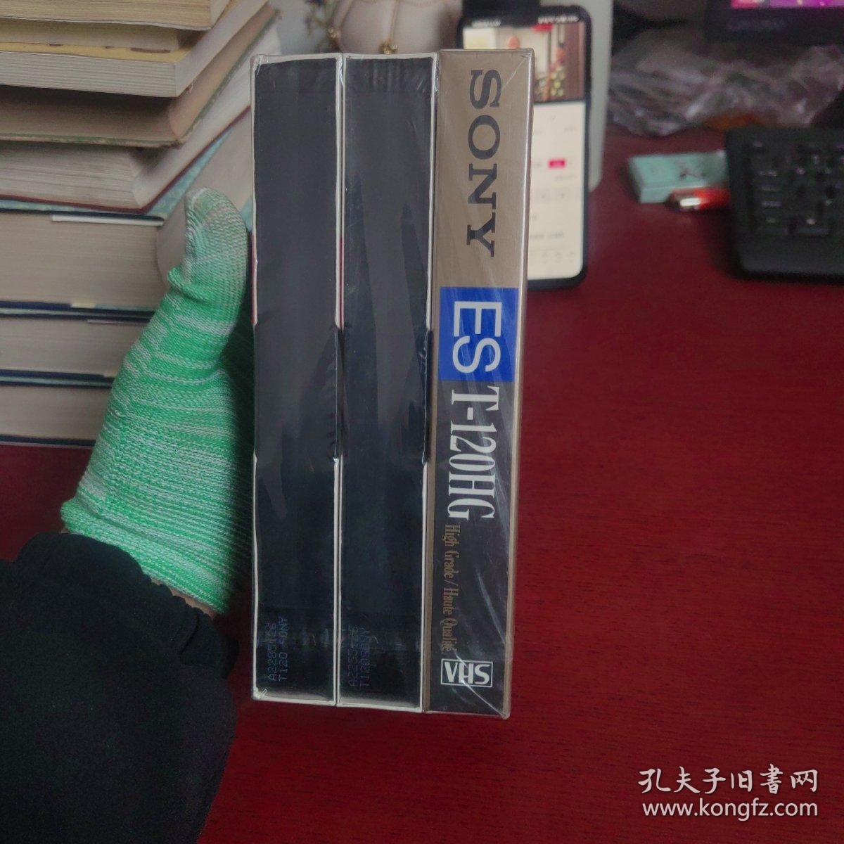 空白录像带 3盒（全新未开封）实物拍摄