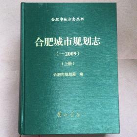 合肥城市规划志《~2009》上下册