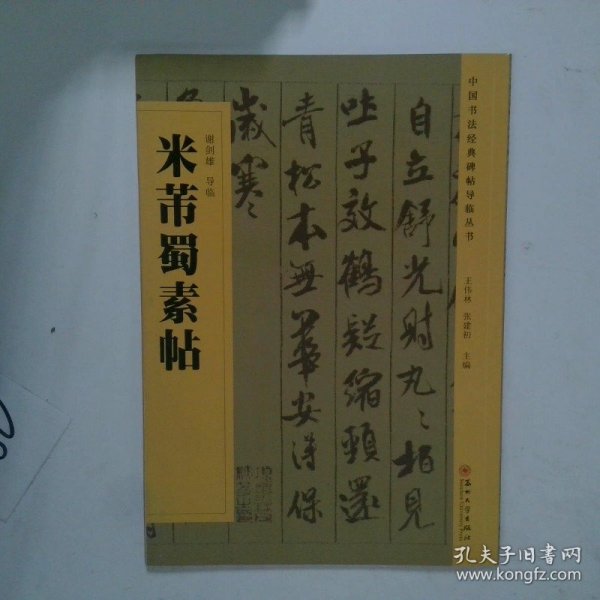 中国书法经典碑帖导临丛书米芾蜀素帖