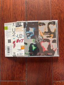 U2乐队POP日版CD名盘 正品JP带侧