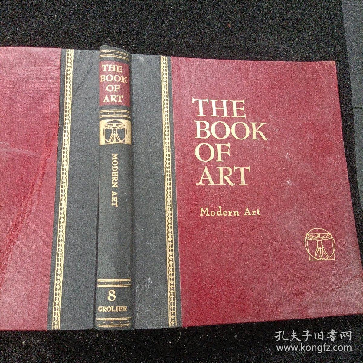 THE BOOK OF ART MODERN ART 精装本