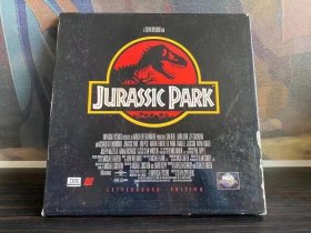 美版 侏罗纪公园 1993 三碟装LD镭射影碟BOX套盒
