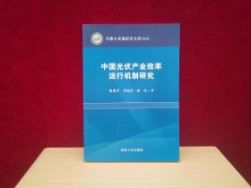 中国光伏产业效率运行机制研究（近全新）